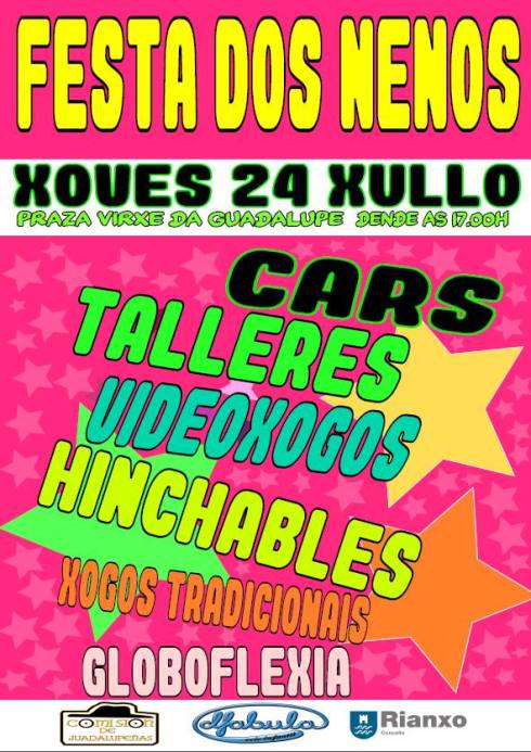 juadalupeñas festa dos nenos