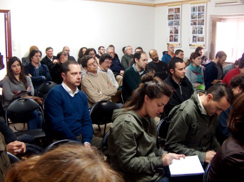 A intervención de Gallego foi das seguidas con mais expectación e admiración.