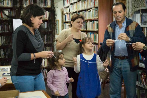 3Día da Biblioteca 2015, Nautico de Rianxo, Obradoiro de nudos mariñeiros24 de octubre de 2015