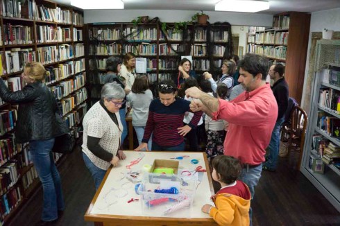 9Día da Biblioteca 2015, Nautico de Rianxo, Obradoiro de nudos mariñeiros24 de octubre de 2015